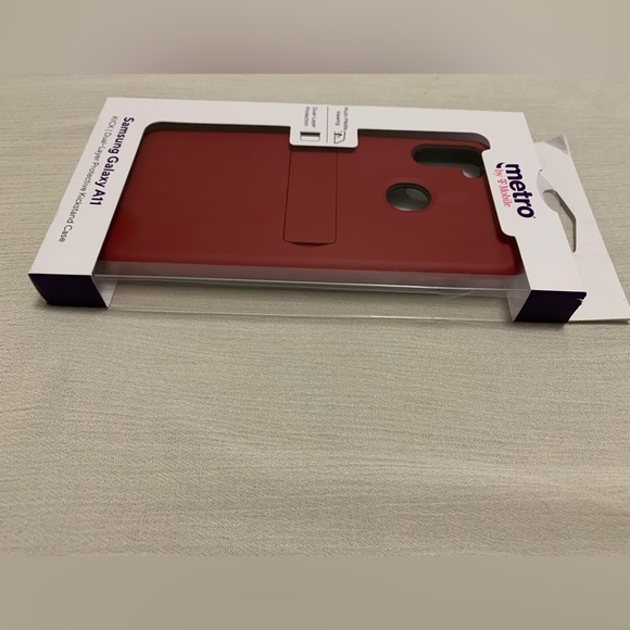 Samsung Galaxy A11 KICK | Dual-Layer Protective Kickstand Case Metro by T-Mobile - Picture 13 of 15